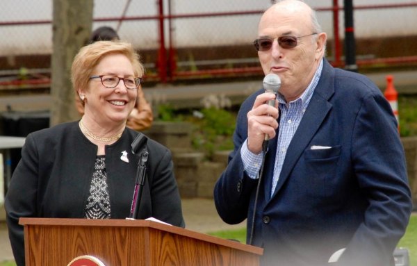 Stealing, Lying, Cheating on Seniors? No Problem, Says RIOC Board Former RIOC President Steve Shane with historian Judith Berdy in 2016
